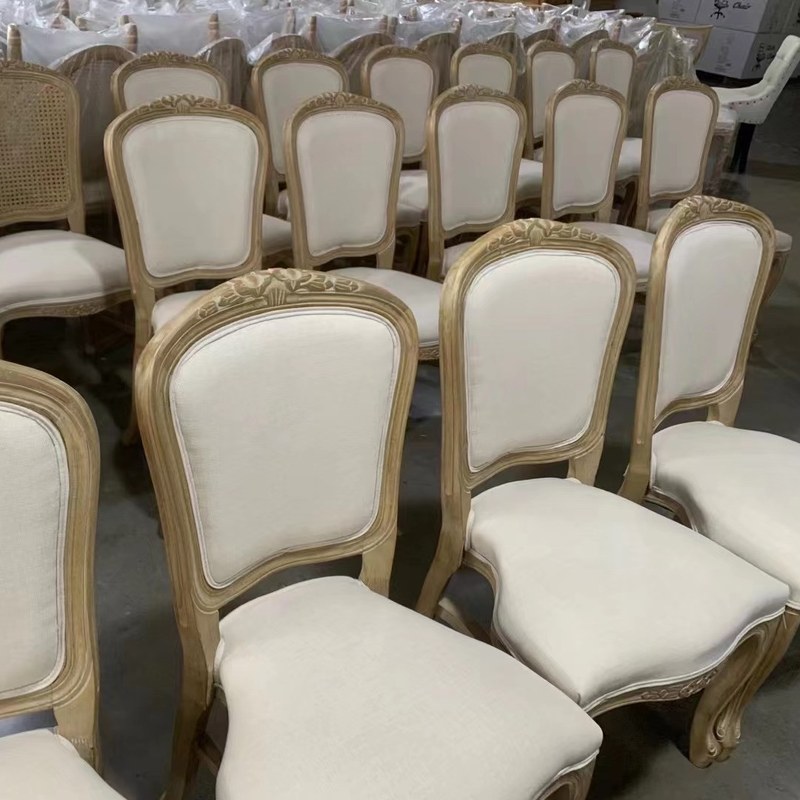 Modern Metal Dining Chair with Upholstered Seat