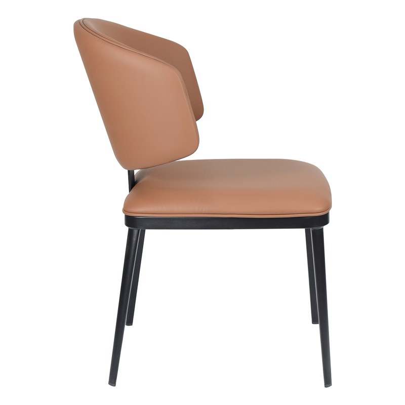 Modern Dining Chair with Upholstered Seat