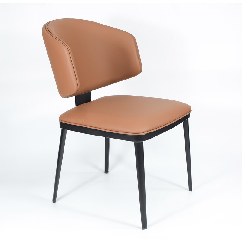 Modern Dining Chair with Upholstered Seat