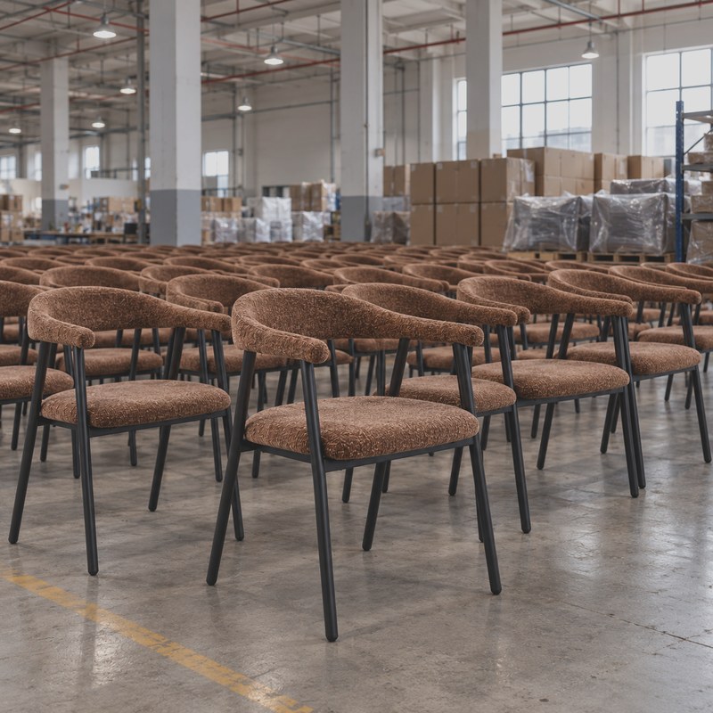 Industrial Metal Dining Chair, second view