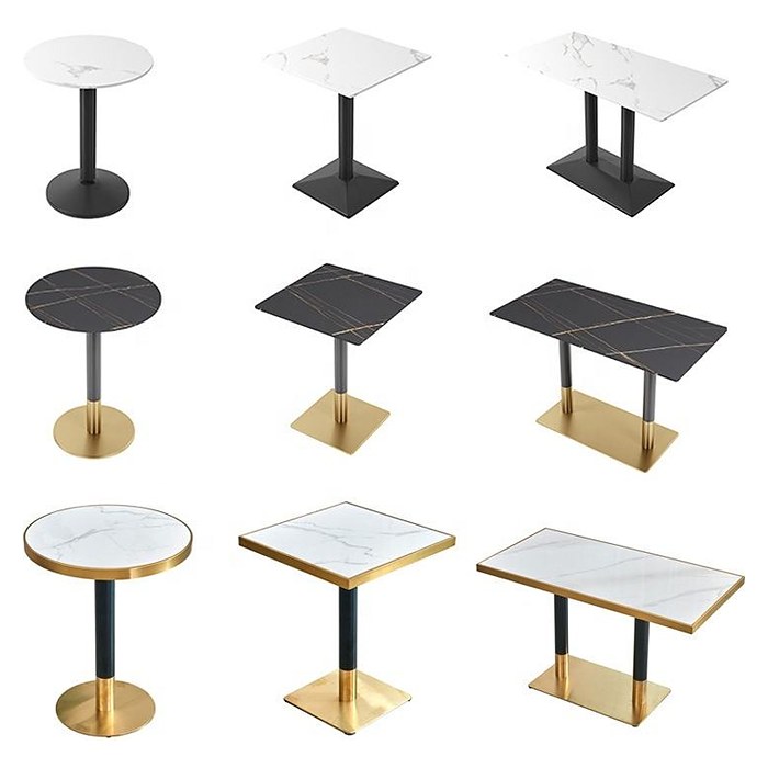 Marble and brass combinations