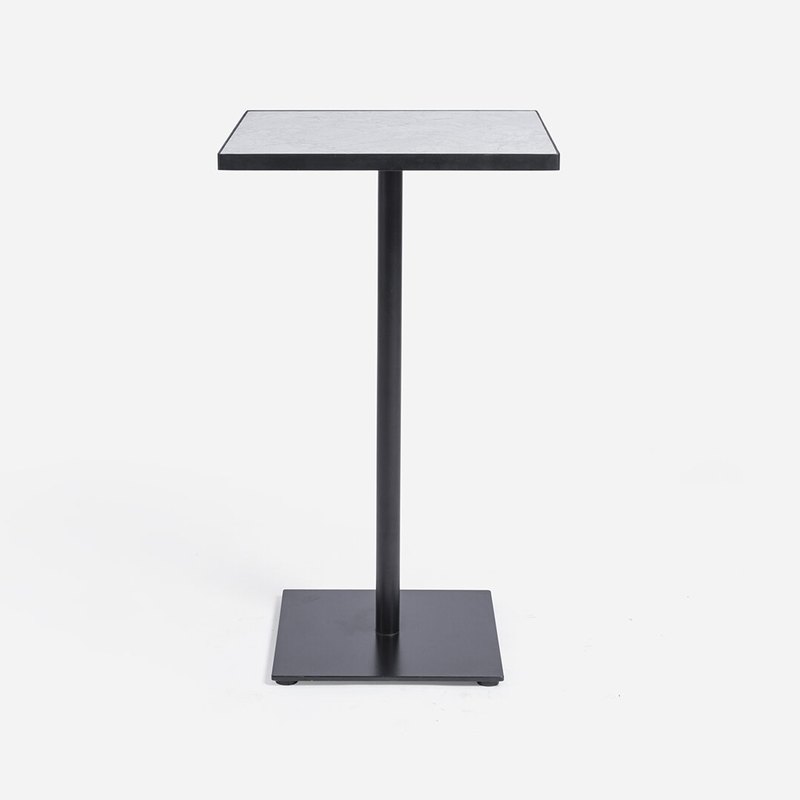 Square Counter-Height Restaurant Table with Laminate Top